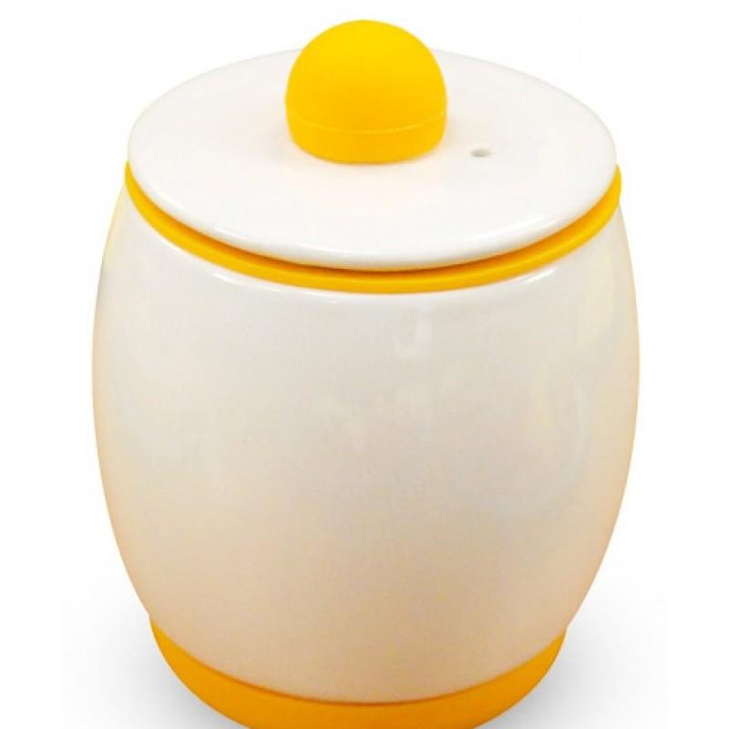 Nồi gốm hấp trứng trong lò vi sóng