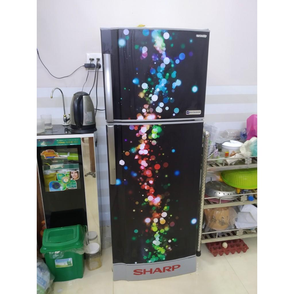 Miếng decal dán tủ lạnh Siêu Sáng Tạo