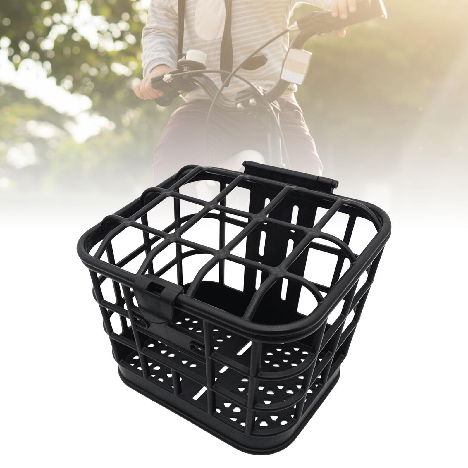 Bike Basket  Front Basket Waterproof Removable Easy to Install Bike Frame Basket  Cargo Rack Cycling Basket for Electric Bikes