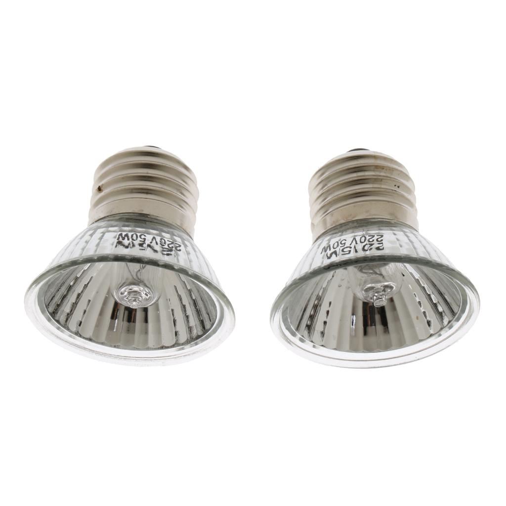 2x Pet Baby Bird Breeding Heating Bulb Heat Lamp Reptiles Daylight Lamp