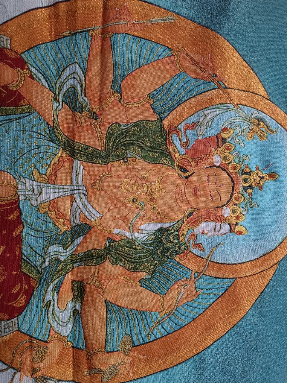 Thangka - Ma Lợi Chi Thiên - Marici bồ tát