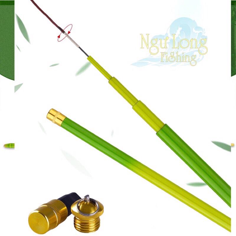 Cần câu tay Thanh long 3H gảy rô,diếc, chép thả ga đủ size tặng kèm đọt phụ