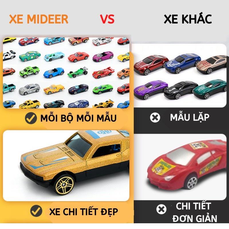 Xe Ô tô đồ chơi mô hình cao cấp cho bé trai Mini Alloy Racing Cars Mideer