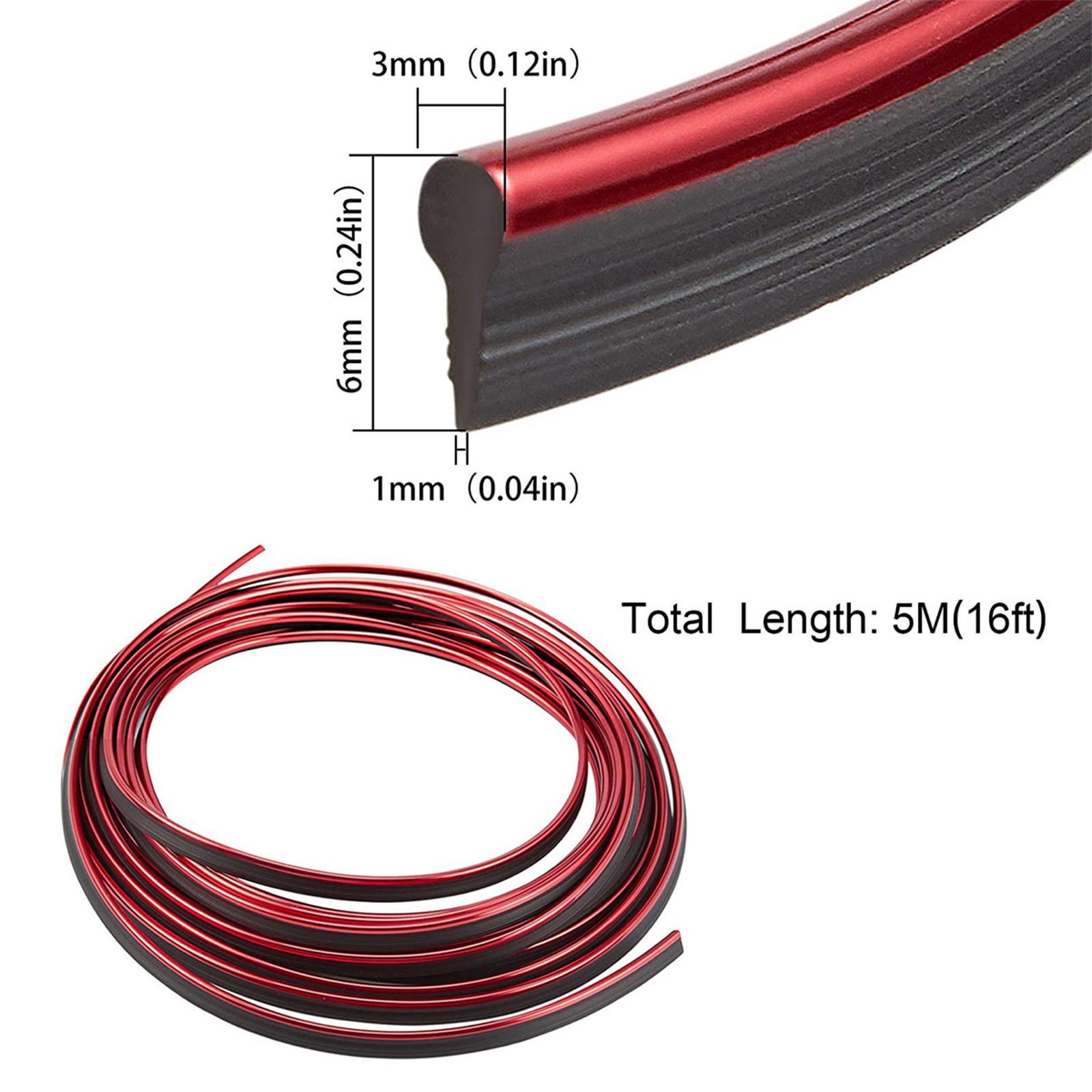 Car Interior Moulding Strips Trim Decoration Accessories DIY Flexible Strip Garnish Accessory for Dashboard