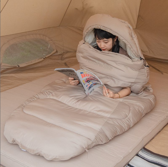 Tủi ngủ cotton hình oval Glamping NatureHike NH20MSD03