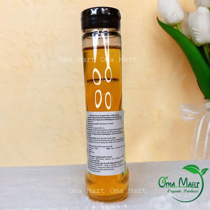 Mật cây thùa si rô agave hữu cơ Markal 330g