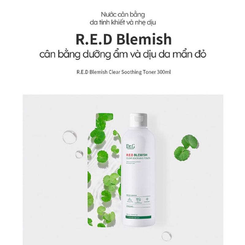 Bộ 4 SP Làm Sạch, Giúp Se Khít Lỗ Chân Lông Dr.G (TT 490ml, SRM 200ml, TTBC 120ml, Toner 300ml)