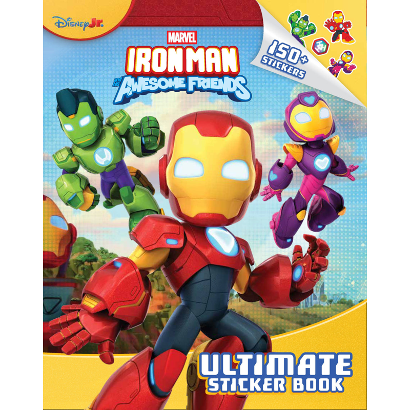 Sách Iron Man And His Awesome Friends - Ultimate Sticker Book