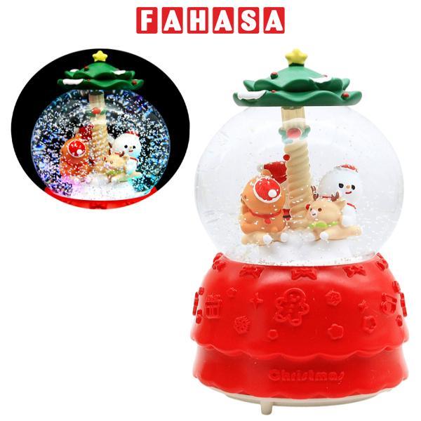Quả Cầu Tuyết Trang Trí Giáng Sinh Size Lớn - 24-120674