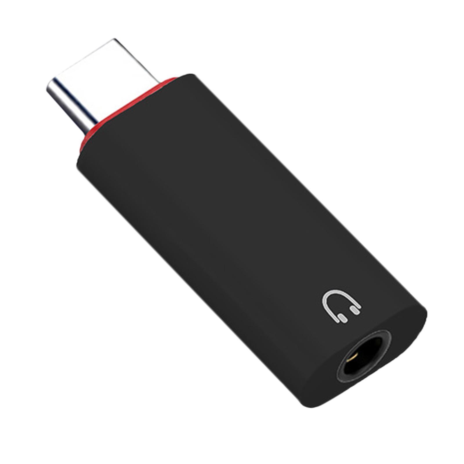 Type C to 3.5mm Audio Adapter Headphone Adapter for Smartphones Stereo