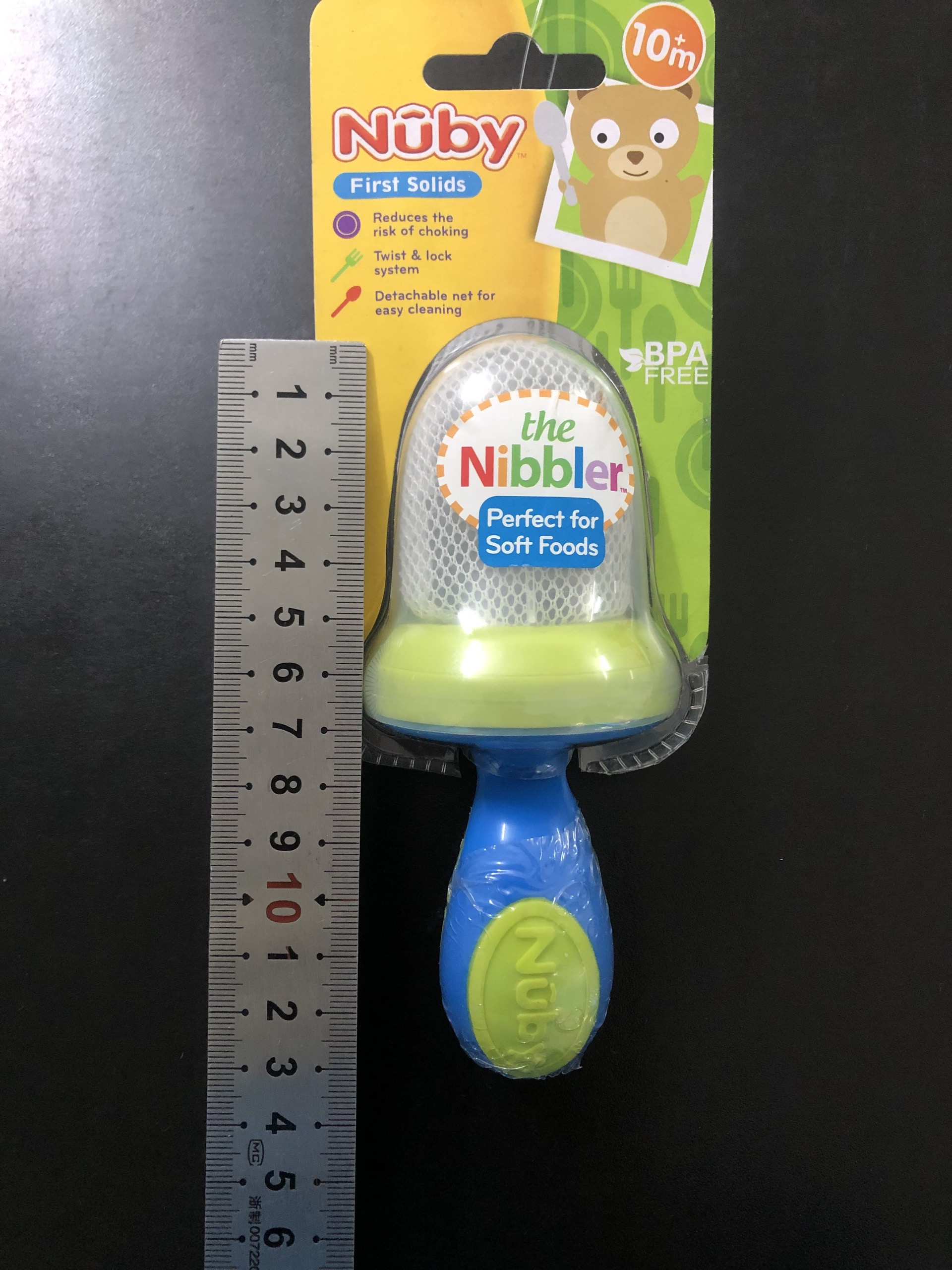 [ 5364-Nuby ] Túi nhai ăn hoa quả chống hóc Nuby ( NSX 10.02.2017 )