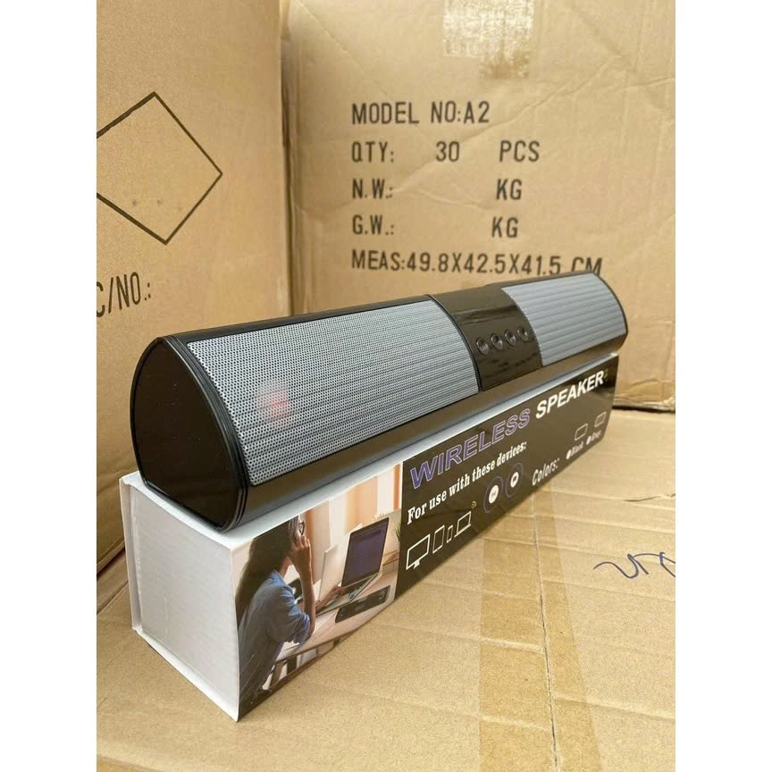 Khuôn giò Loa Thanh Bluetooth Mini A2 – Nghe Nhạc Cực Hay, Âm Thanh Vòm, Bass Cực Đã