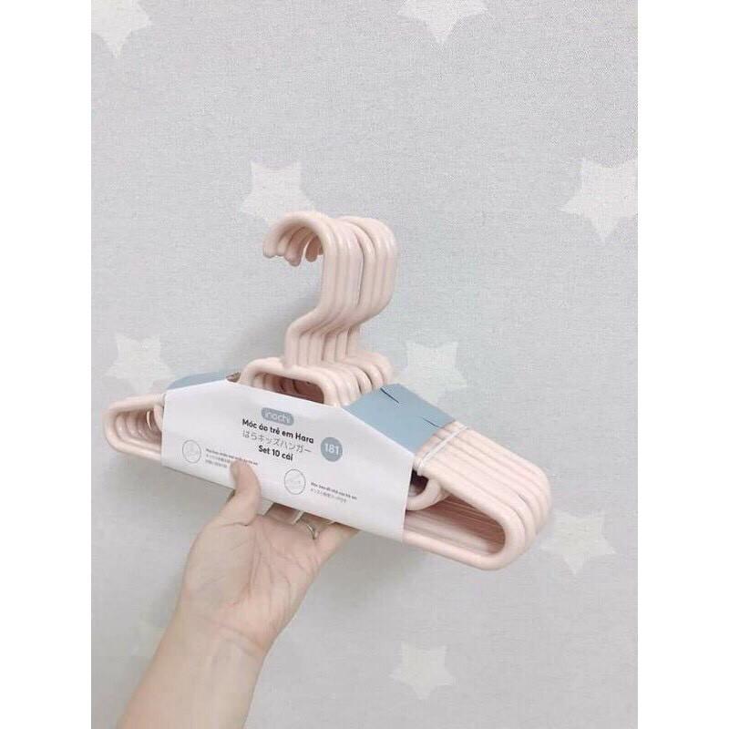 XUẤT NHẬT Mắc áo Móc áo trẻ em Hara 181 chính hãng inochi dùng để treo quần áo trẻ em