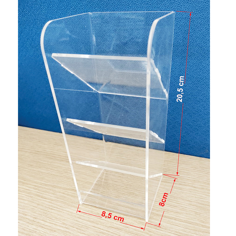 Kệ để viết 4 ngăn để bàn bằng mica cao cấp