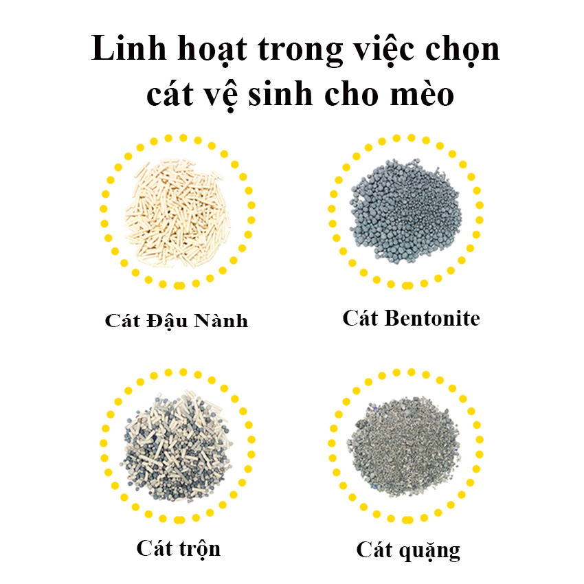 Máy dọn phân cho mèo tự động có APP điều khiển từ xa - nhà vệ sinh thông minh tự động dọn phân cho chó mèo, thú cưng