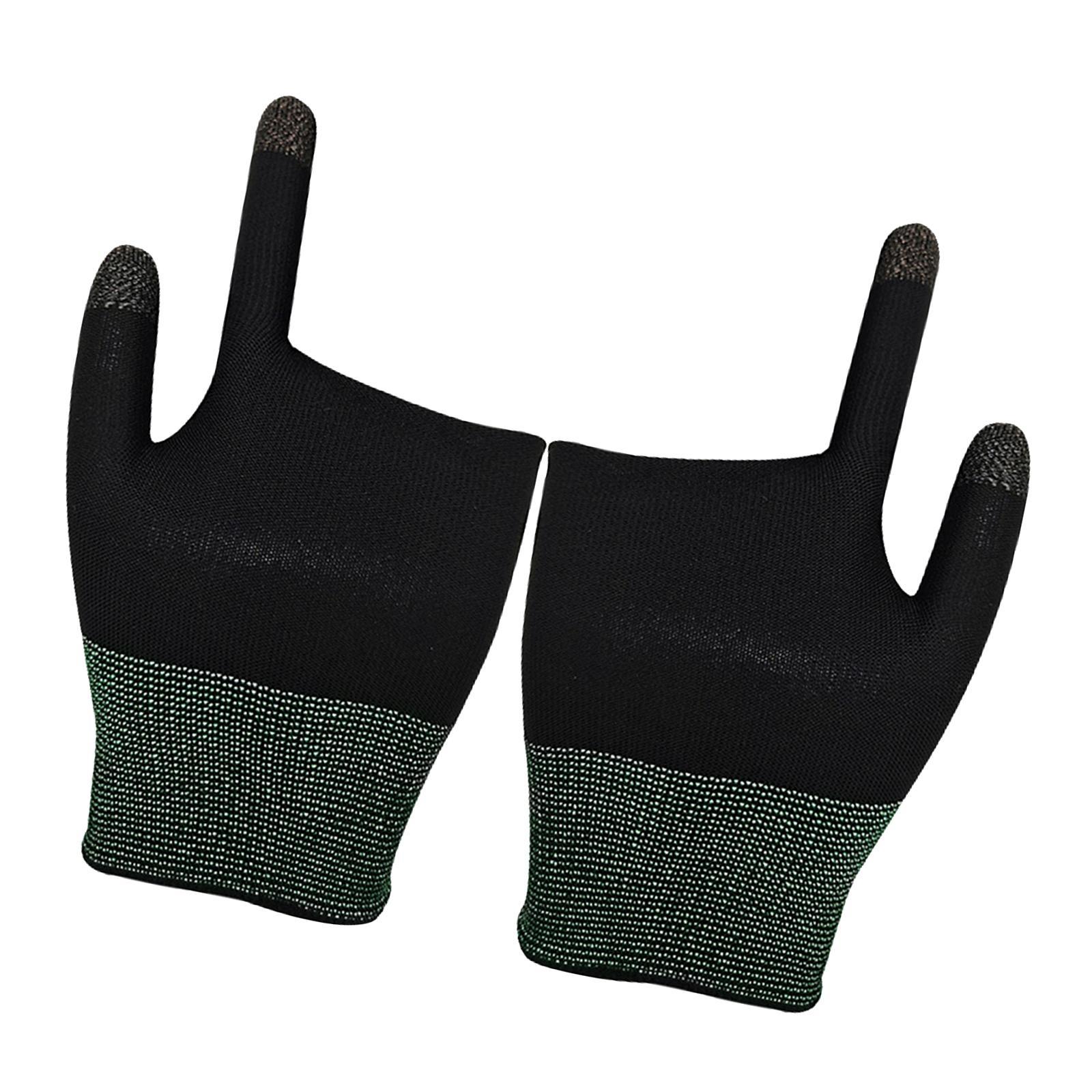 Phone Gaming Finger Sleeves, Breathable Anti Sweat Thumbs Finger Gloves Cover Sleeve for Mobile Game