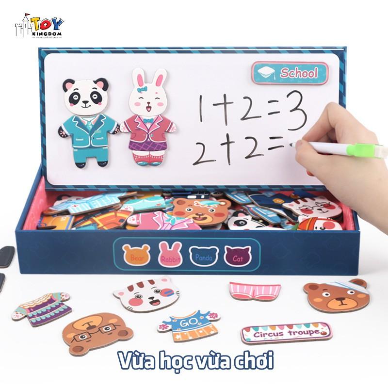 Bộ Đồ Chơi Thay Quần Áo Cho Bé Hình Gấu Dễ Thương
