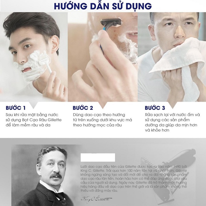 Lưỡi dao cạo râu cho da nhạy cảm Nhật nội địa Shaving For Sensitive Skin mã vạch 4902430871846