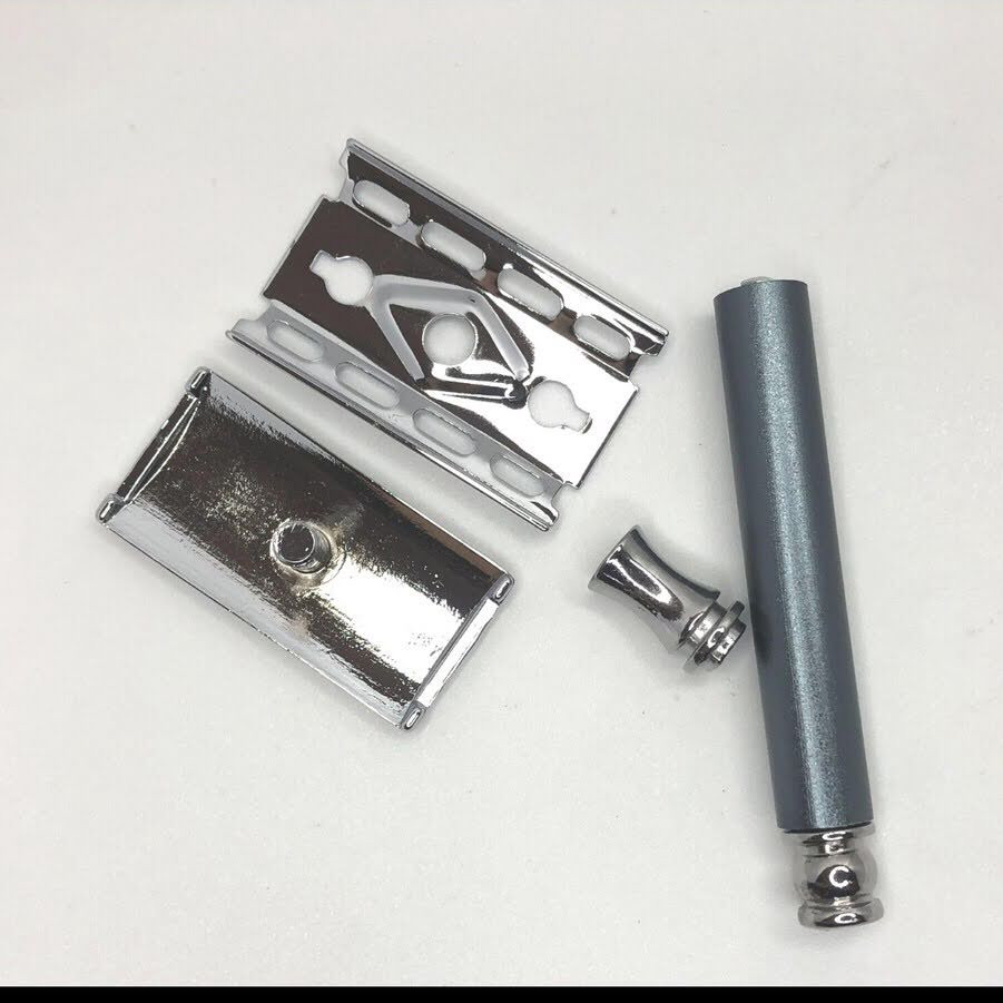 Dao Cạo Râu INOX Truyền Thống Cán Tháo Rời Cổ Điển Độc Đáo Dễ Sử Dụng ĐẸP, SANG TRỌNG, MỊN MÀNG