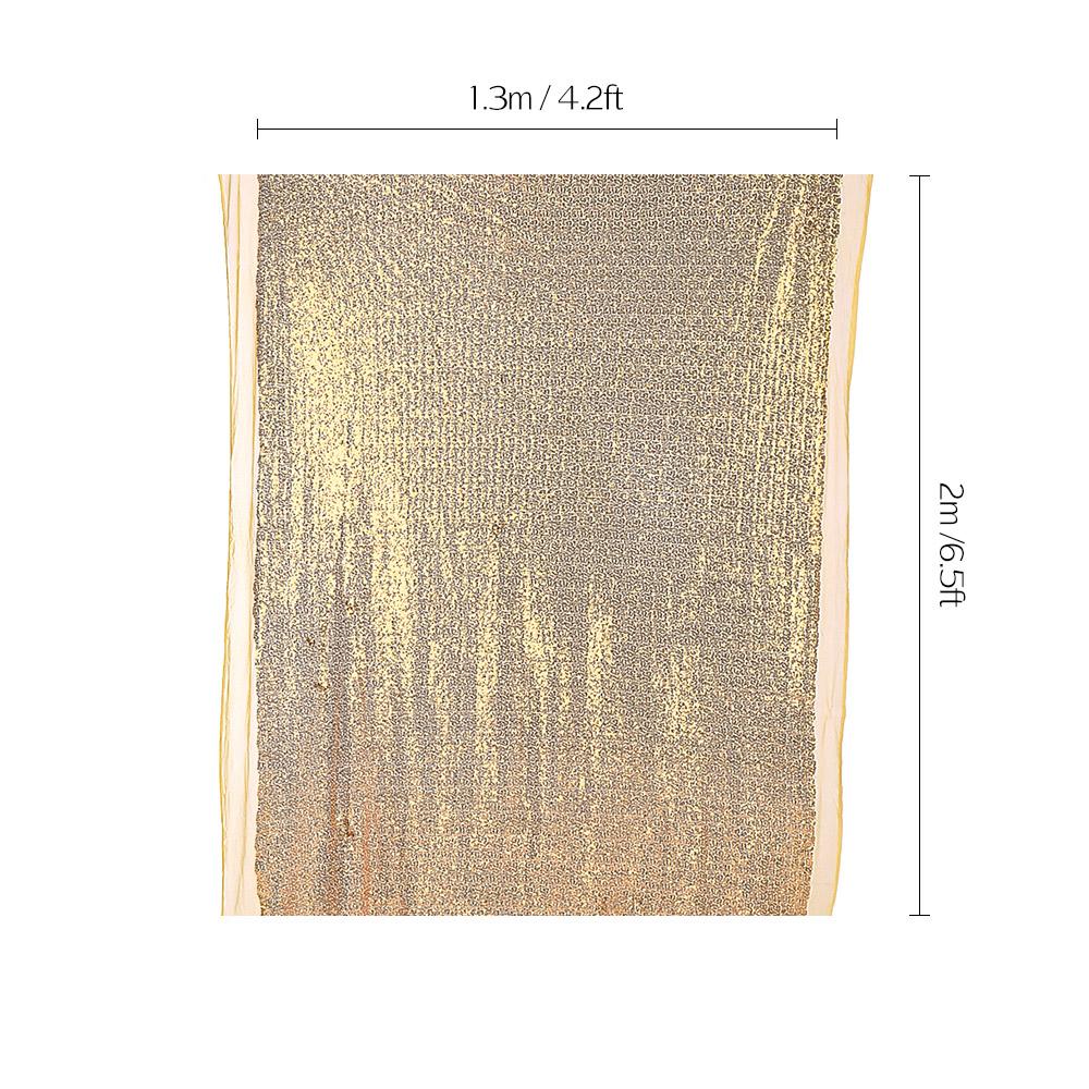 Phông nền Shimmer Sequin để Chụp ảnh Photo Booth kích thước 1,3 * 2m / 4,2 * 6,5ft