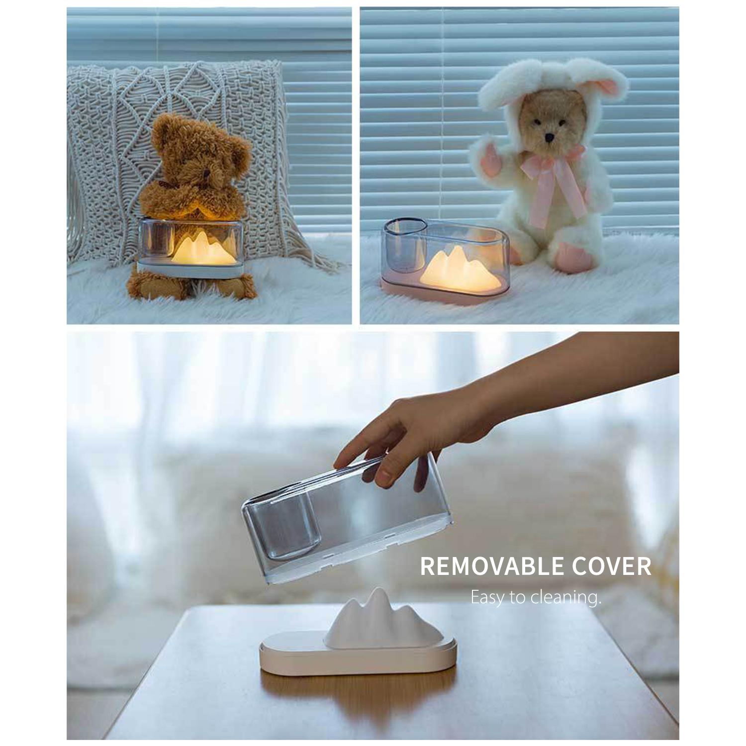 Đèn ngủ đầy màu sắc hình ngọn núi