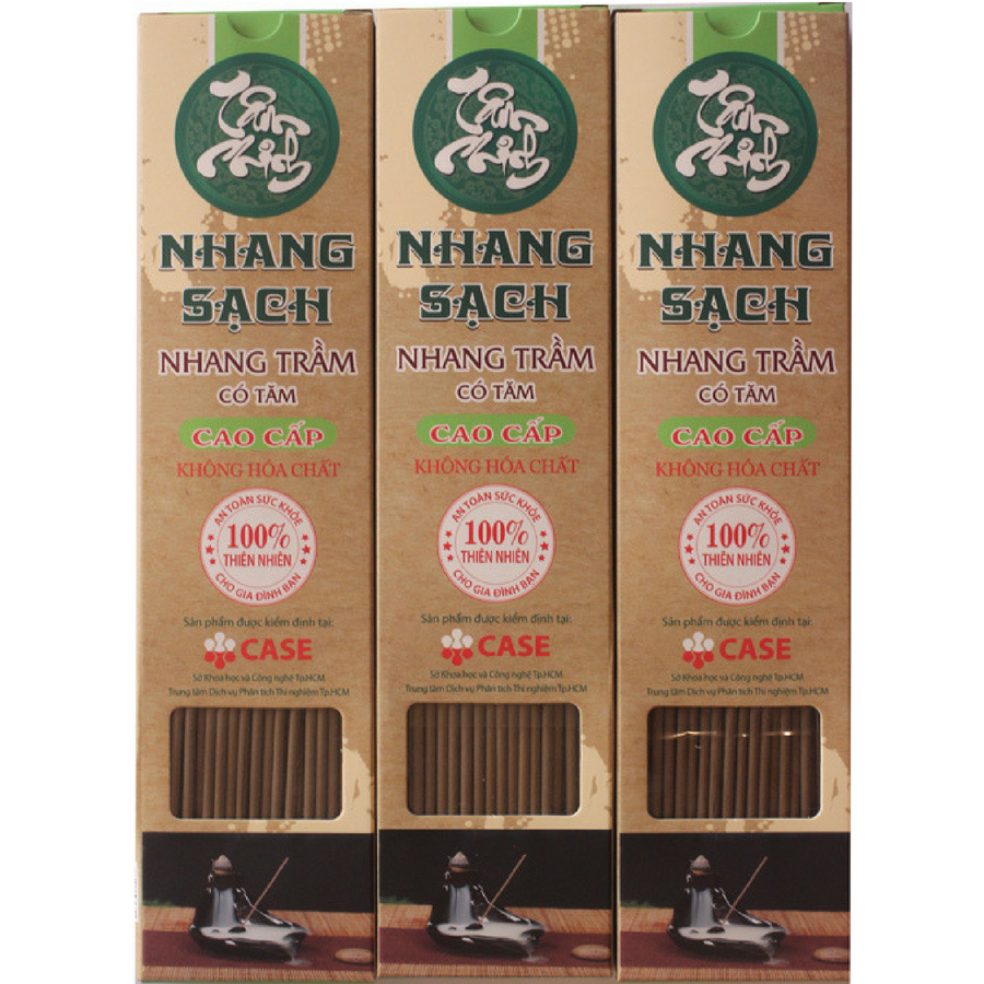 Combo 3 hộp nhang trầm cao cấp 23 cm