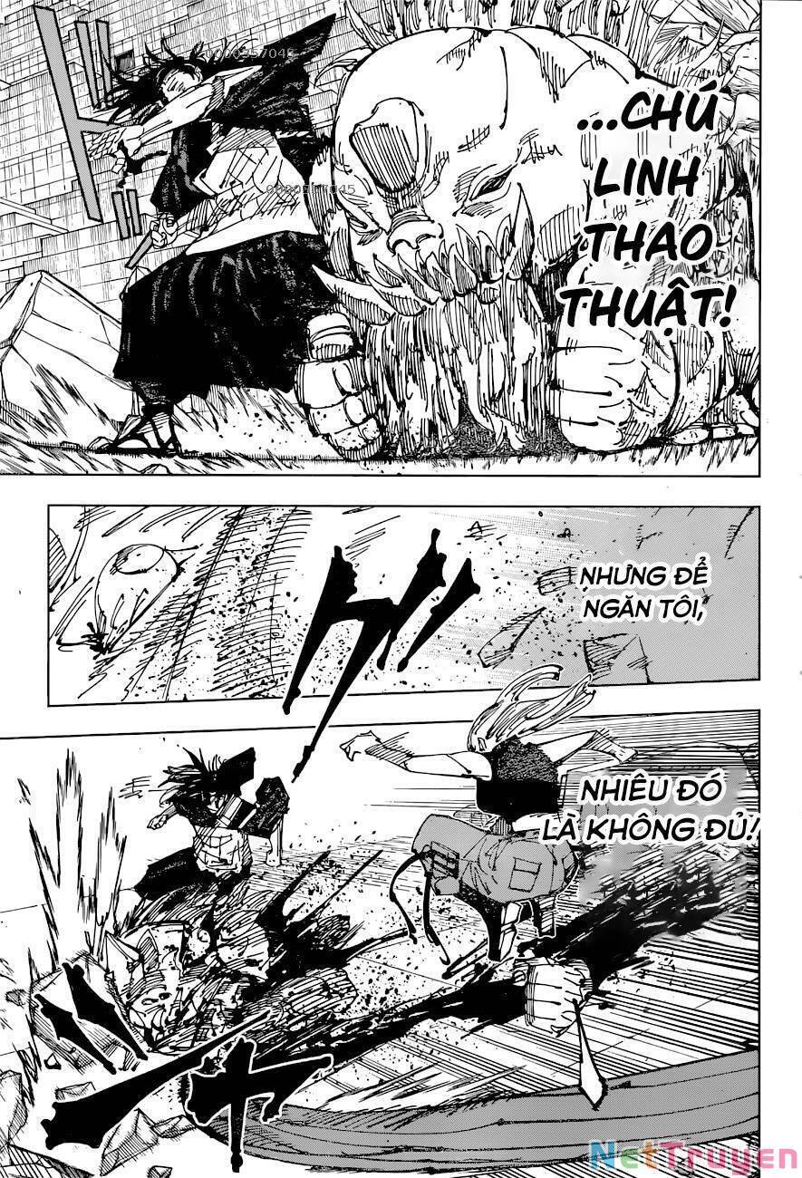 jujutsu kaisen - chú thuật hồi chiến chapter 207 16