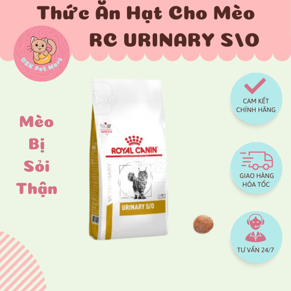 Royal Canin Urinary S/O Feline - Thức Ăn Hạt Cho Mèo Bị Sỏi Thận