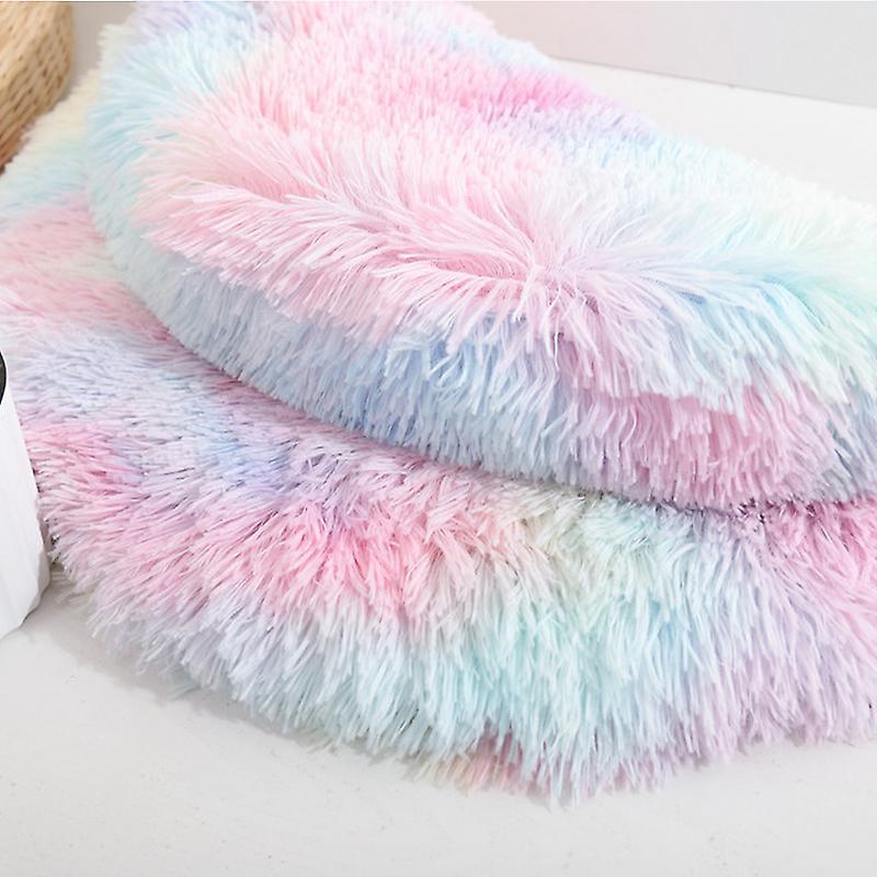 Bed Round Giường Mat PET Giường ngủ cho chó mèo lông thú cho chó pet pet