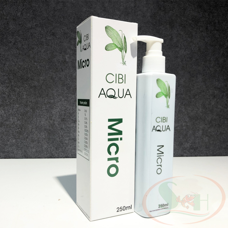 Phân nước Cibi Aqua Micro dinh dưỡng vi lượng trace bể thủy sinh cá tép cảnh