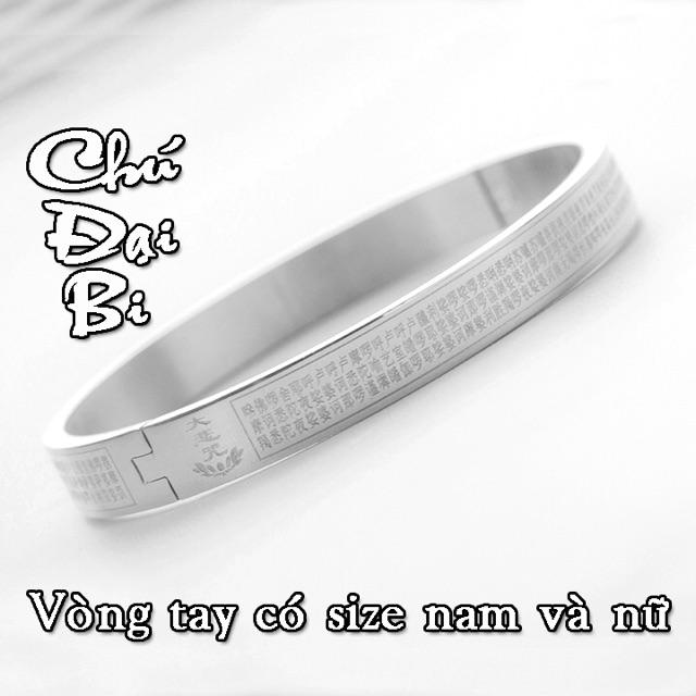 Vòng tay titan chú đại bi dạng oval