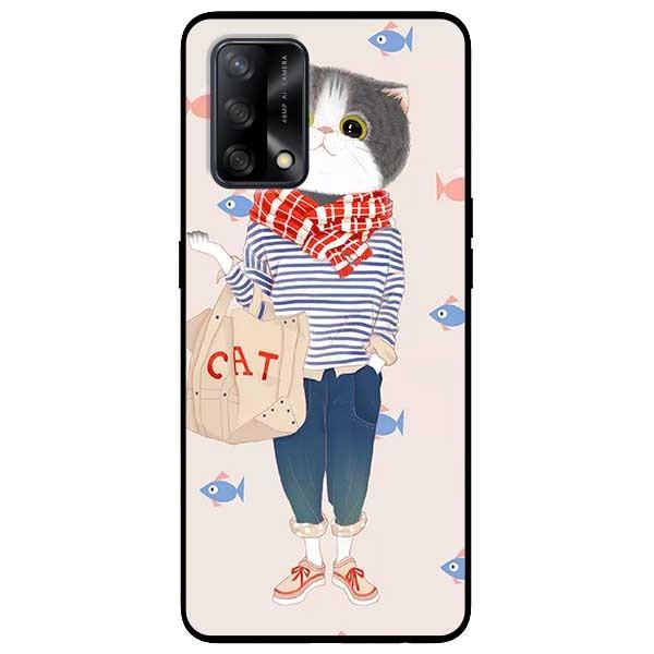 Ốp lưng dành cho Oppo A54 - A74 - A94 mẫu Người Mèo
