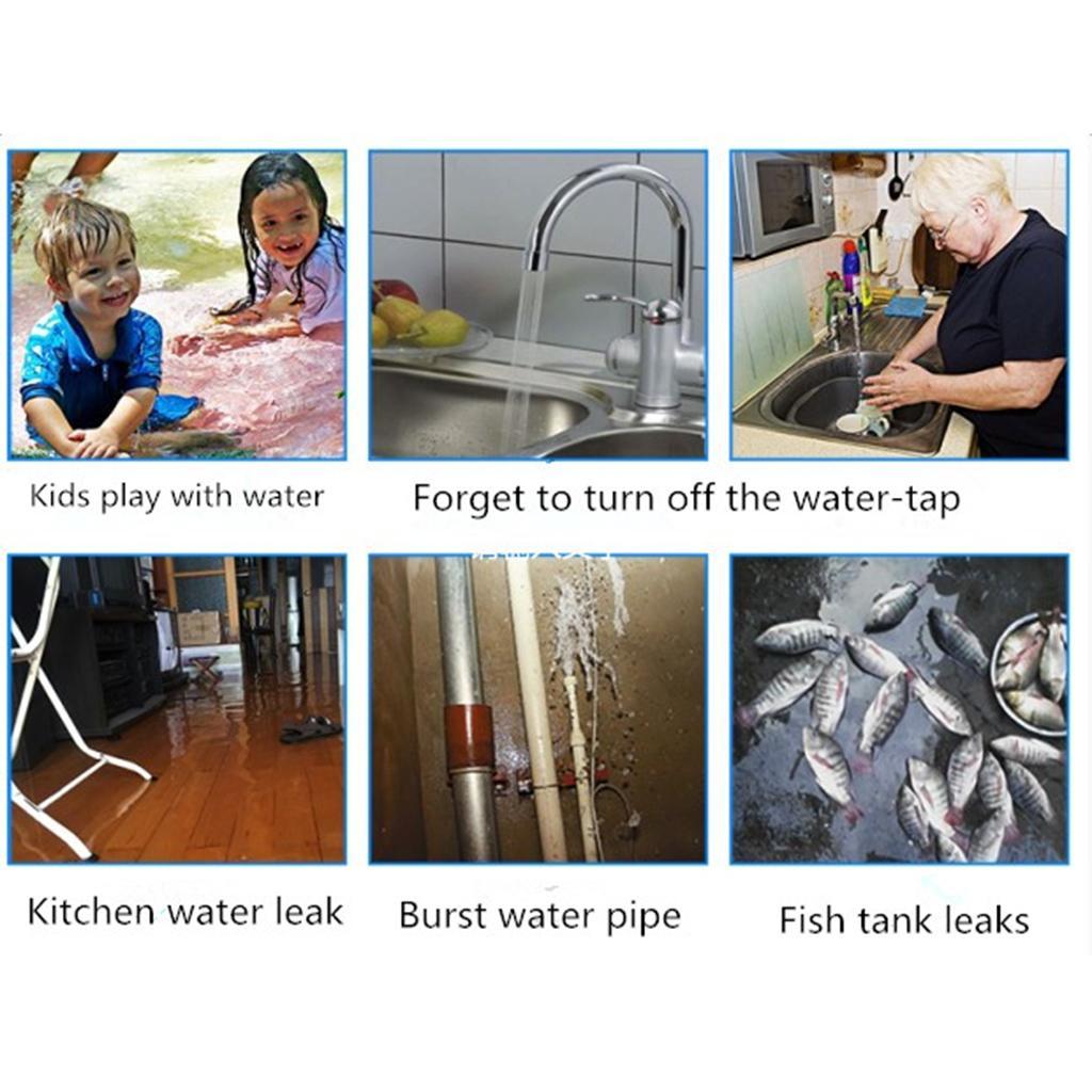 Water Leakage Alarm Water Leak Sensor Overflow Detector Home Water Security