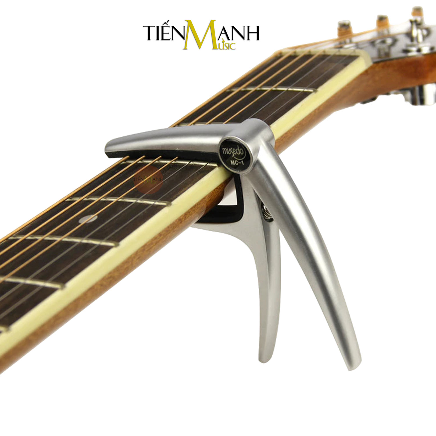 Capo Đàn Guitar Musedo MC1 - Kẹp Tăng Tông Cho Đàn Ghi-ta MC-1 Hàng Chính Hãng - Kèm Móng Gẩy DreamMaker