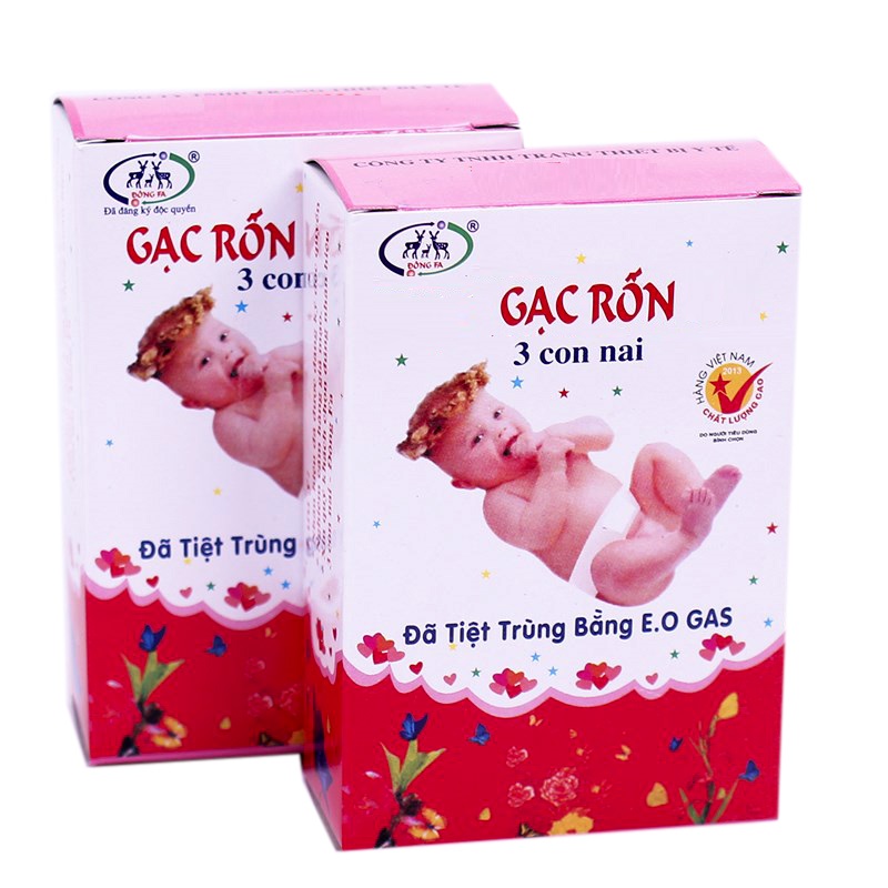 Set 5 Hộp Gac Rốn Cho Bé Siêu Mềm, Kháng Khuẩn Tự Nhiên (Hộp=15Chiếc)