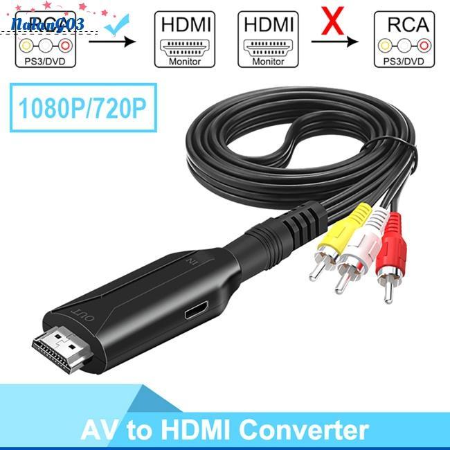 Cáp Chuyển Đổi NA Av Sang Hdmi 1080p 720p Cho Pc Sang Tv Set-top Box