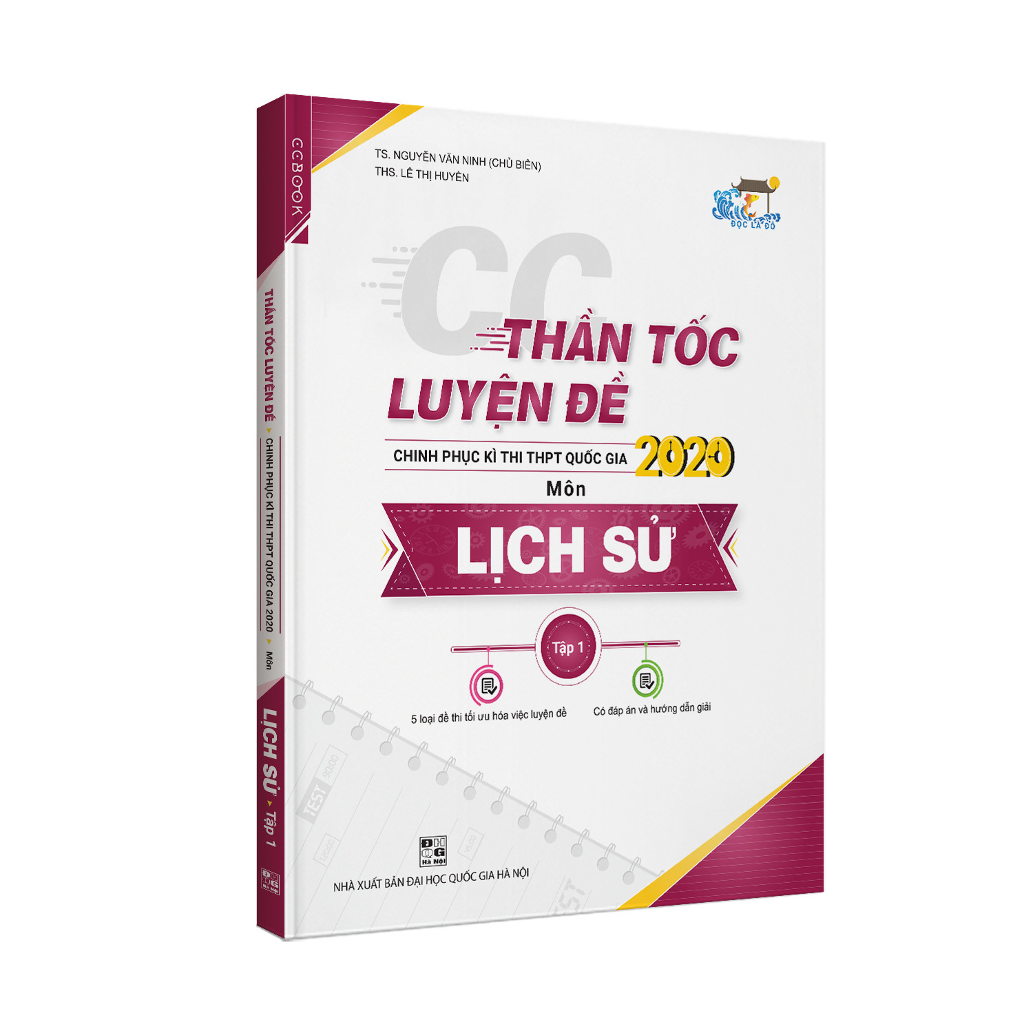 Combo Bí quyết chinh phục điểm cao  Lịch sử 12 + Địa lí 12 + CC thần tốc luyện đề Lịch Sử tập 1