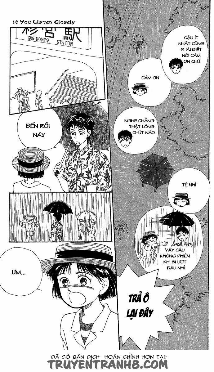 mimi wo sumaseba - lời thì thầm từ trái tim chapter 2 33