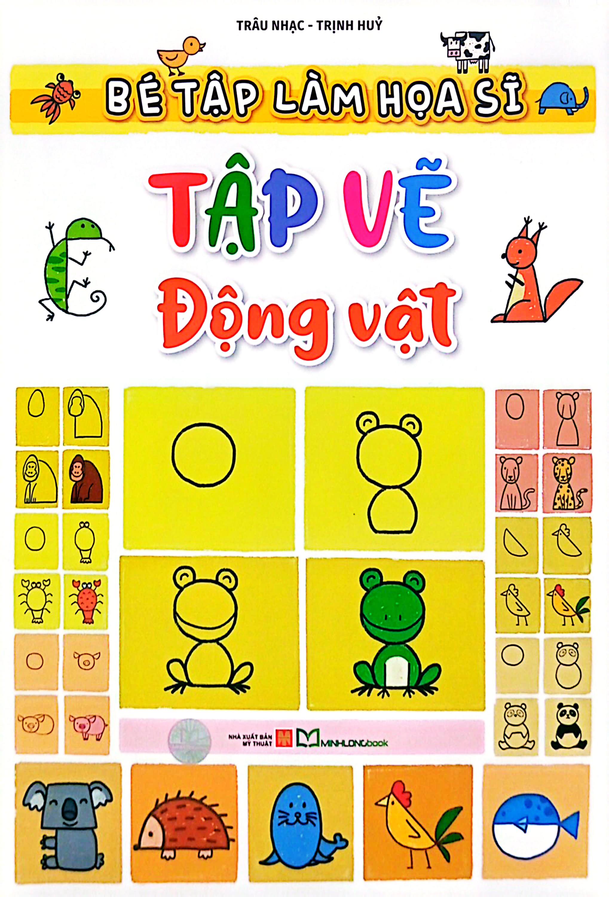 Sách - Bé Tập Làm Họa Sĩ - Tập Vẽ Động Vật