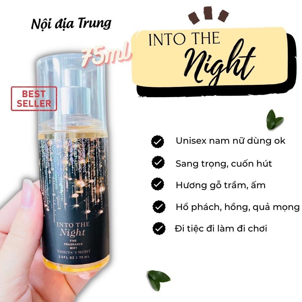 Xịt Thơm Toàn Thân Body Mist siêu thơm lâu 75ML SBK179