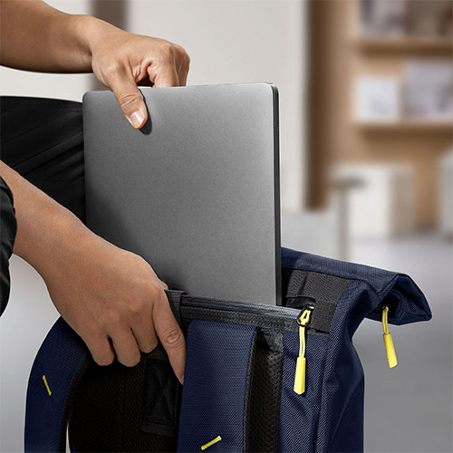 Ba lô Tomtoc Roll Top Travel Commute Casual Daypack Laptop Backpack 16 inch 23L T61M1 - Hàng chính hãng