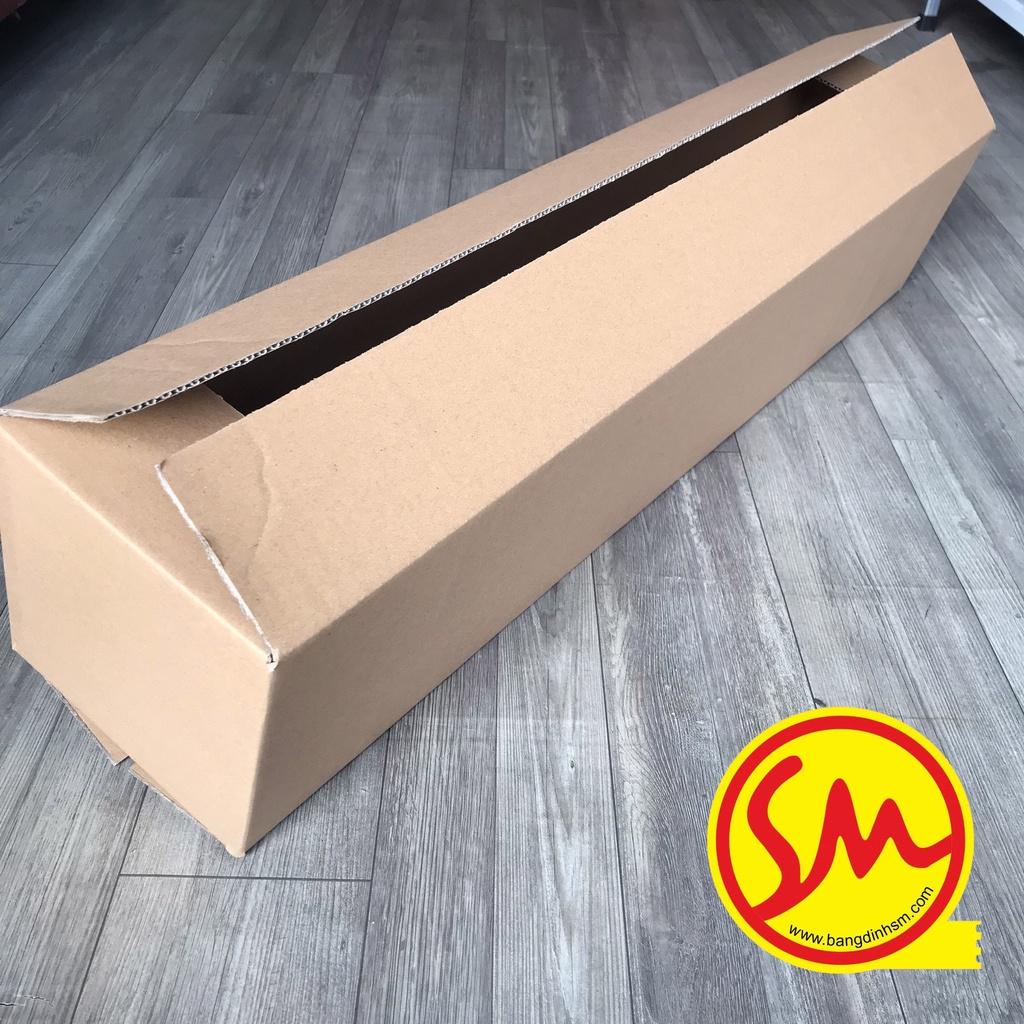 80x16x16 THÙNG CARTON, HỘP GIẤY CARTON DÀI 3 lớp sóng B chuyên dùng ĐÓNG GÓI CÁC SẢN PHẨM, VẬN CHUYỂN MỘT CÁCH DỄ DÀNG