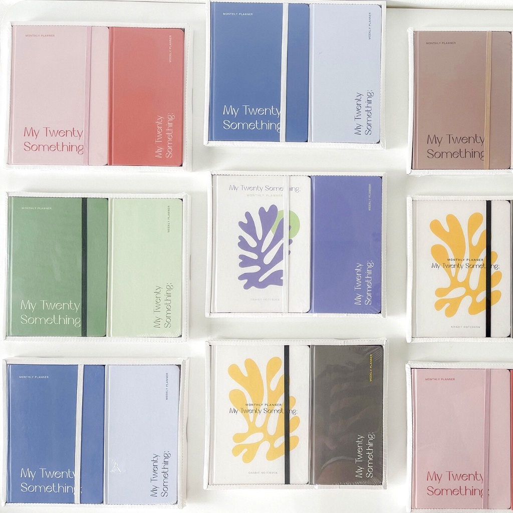 Sổ planner 2023 sổ kế hoạch 12 tháng Crabit Planner My Twenty Something