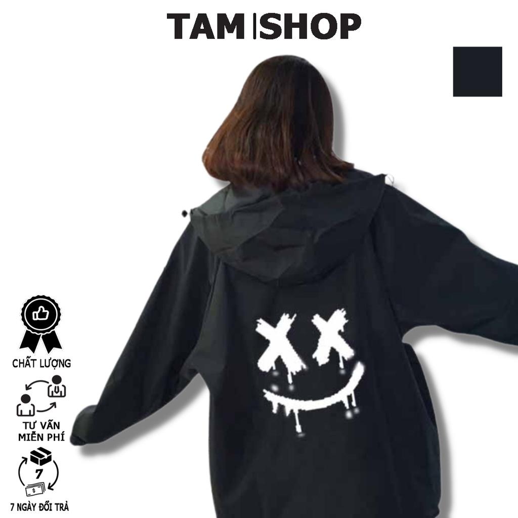 Áo Khoác Dù Ép Hình 2 Lớp Unisex Dáng Rộng - TÂM SHOP