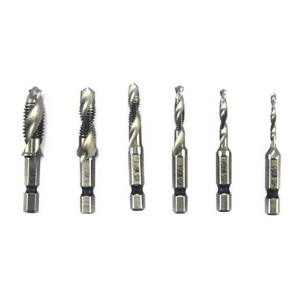 Bộ 6 Mũi Khoan Taro HSS 4341 Tạo Ren Cao Cấp, giúp tiết kiệm thời gian thi công, tiết kiệm chi phí M3, M4, M5, M6, M8, M10