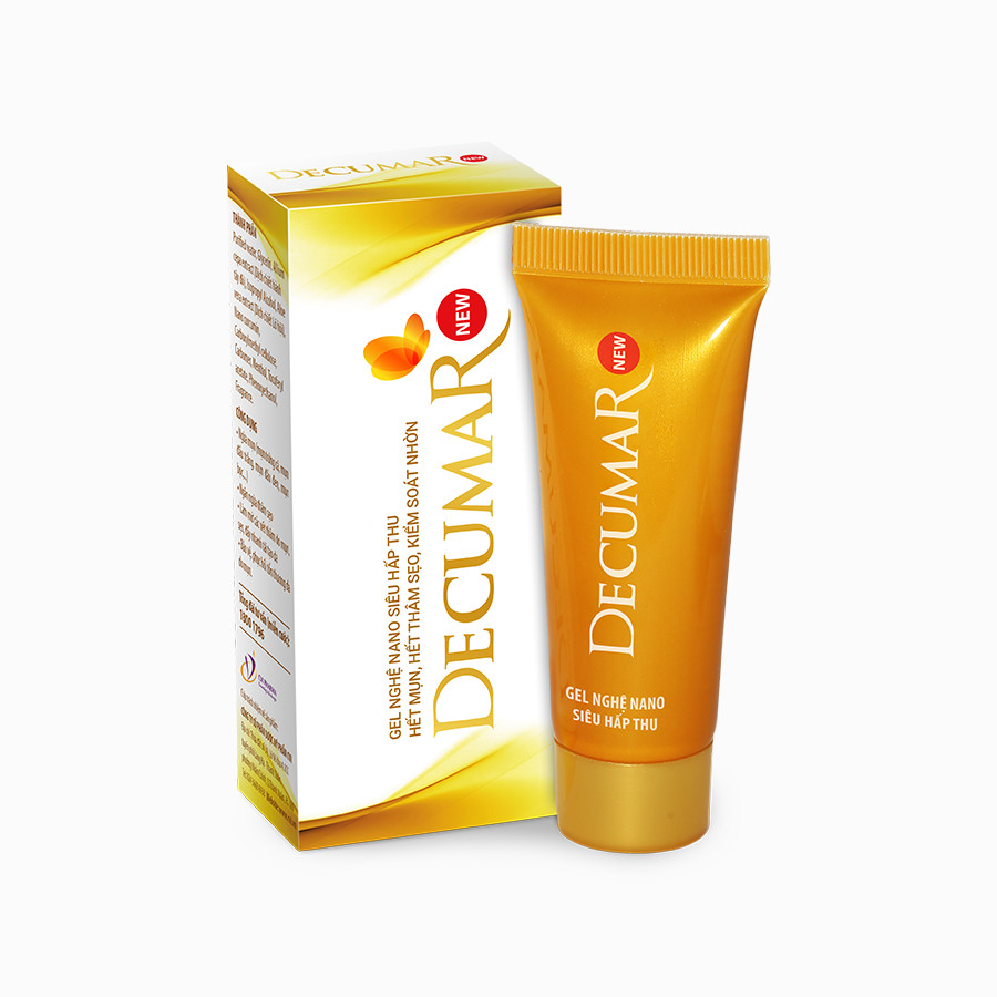 Gel nghệ Nano siêu hấp thu Decumar New - Ngừa mụn, Giảm thâm sẹo, Kiểm soát nhờn