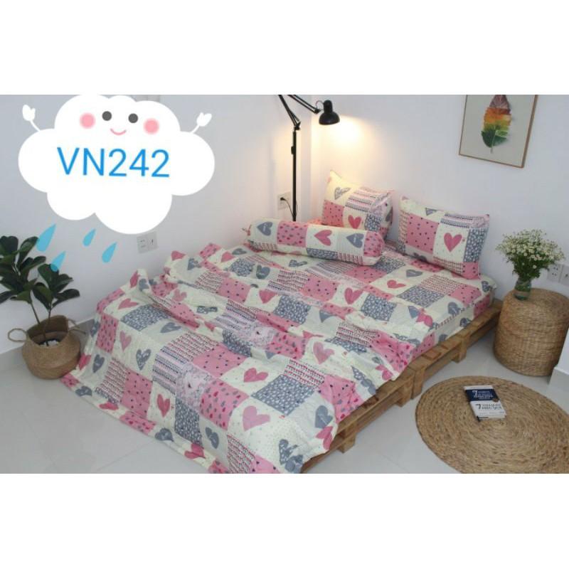 Bộ drap 4 món - cotton 100%