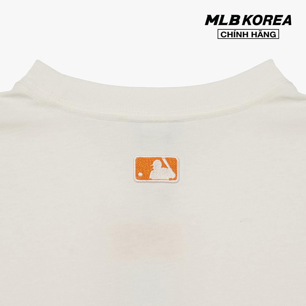 MLB - Áo thun unisex cổ tròn tay ngắn Cube Clipping Monogram Overfit 3ATSM0333-50CRS