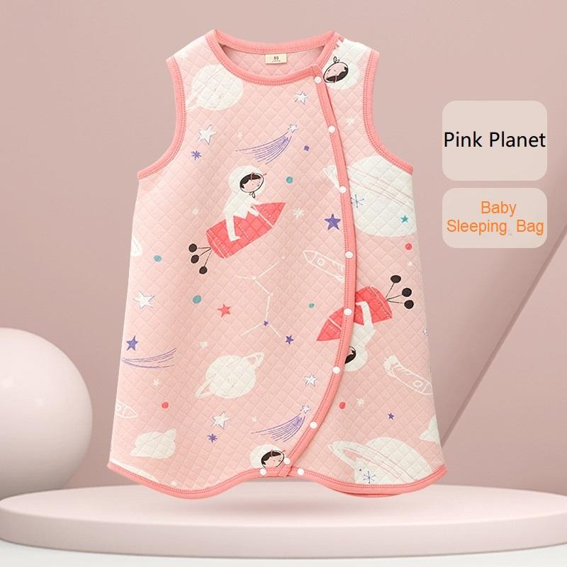 Túi Ngủ Cho Bé Áo Hoạt Hình Mềm Mại Infantil Mùa Xuân Cotton Thun Cho Bé Giấc Ngủ Bao Trẻ Em Slaapzak Giường Trẻ Em Bộ Đồ Ngủ Jumpsuit