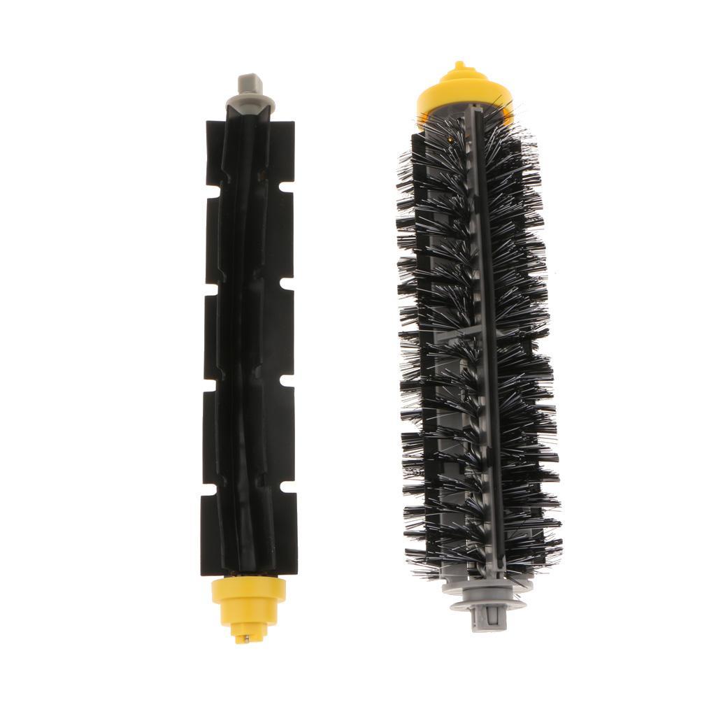 Set 4 Beater Brush and Bristle Brush for 6/7 Series iRobot Vacuum Cleaners